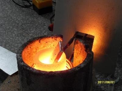 中频熔炼电炉全过程